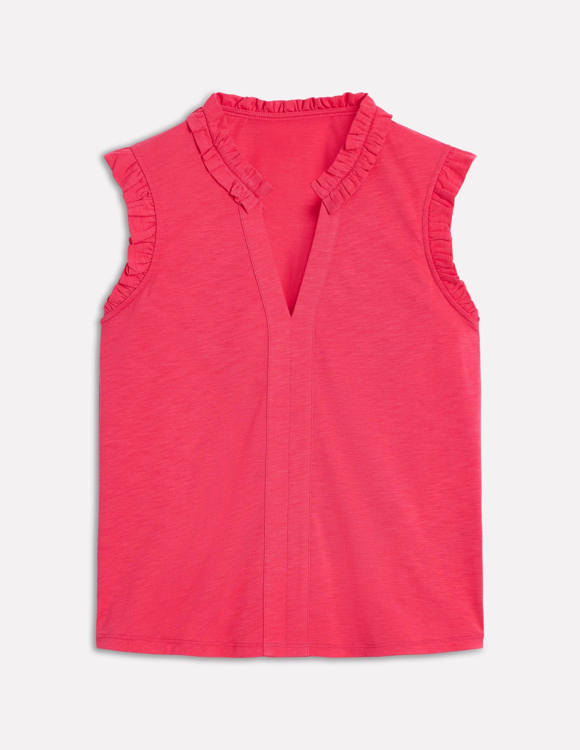 Antistatic Lola Sleeveless Top-Rethink Pink