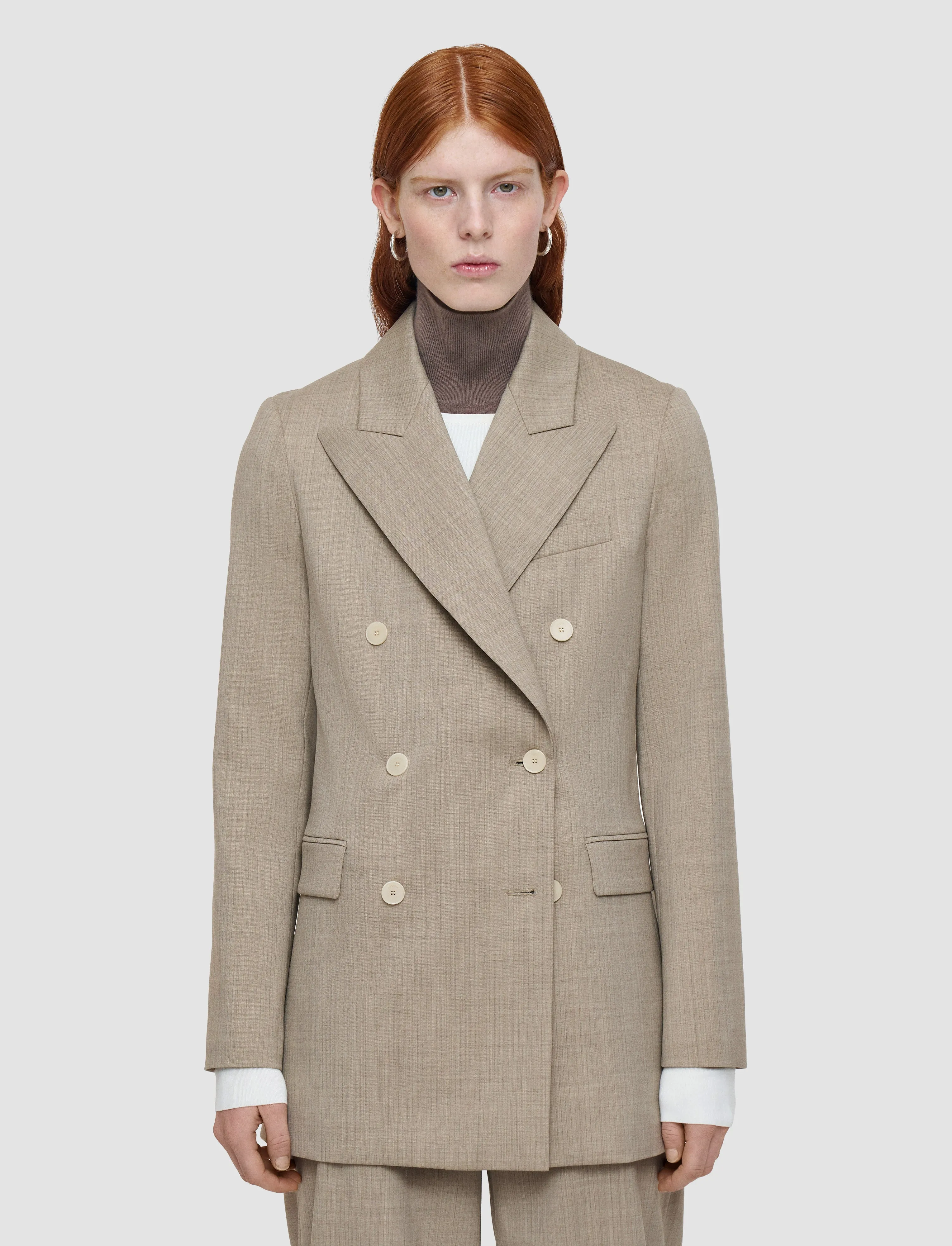 Assessment Signal Valery Melange Wool Jacket