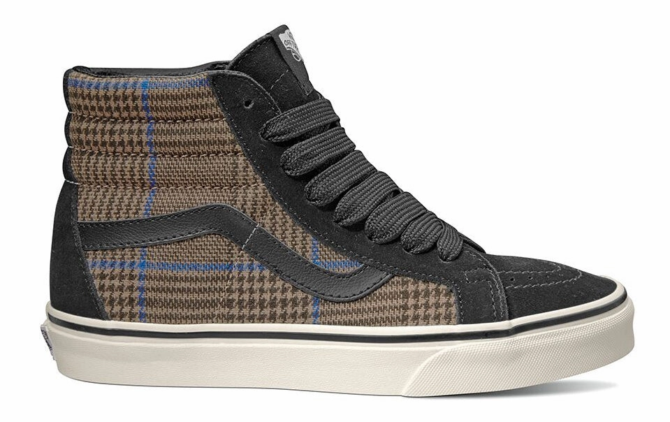 Van's Women's Sk8-Hi Reissue (Design Assembly) Plaid/Marshmallow