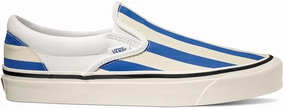 Vans Classic Slip On 98 DX (Anaheim Factory) OG White/OG Blue/Big Stripes