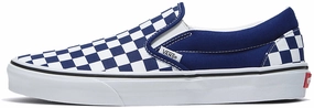 Vans Classic Slip-On Checkerboard Beacon Blue