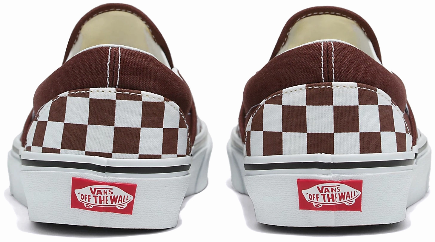 Vans Classic Slip-On Checkerboard Bitter Chocolate
