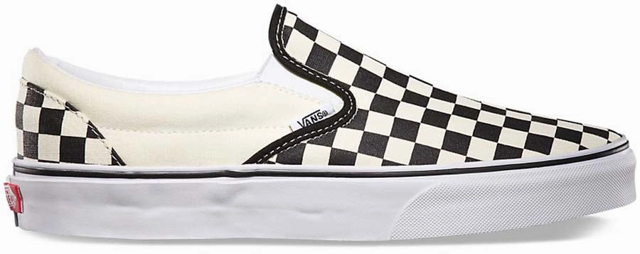 Vans Classic Slip-On Checkerboard Black/White