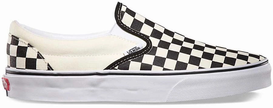 Vans Classic Slip-On Checkerboard Black/White