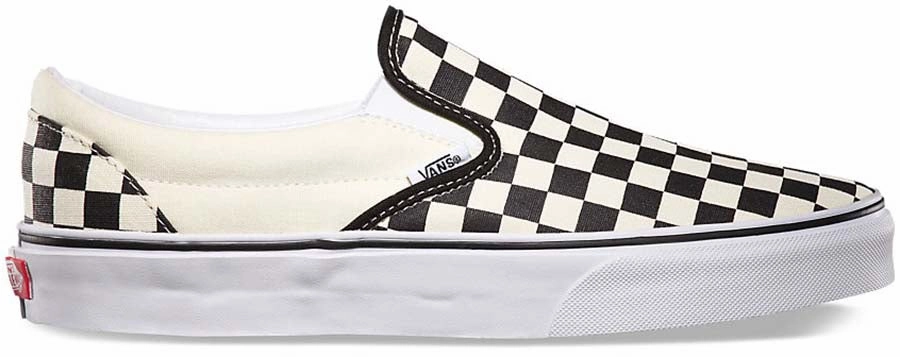 Vans Classic Slip-On Checkerboard Black/White