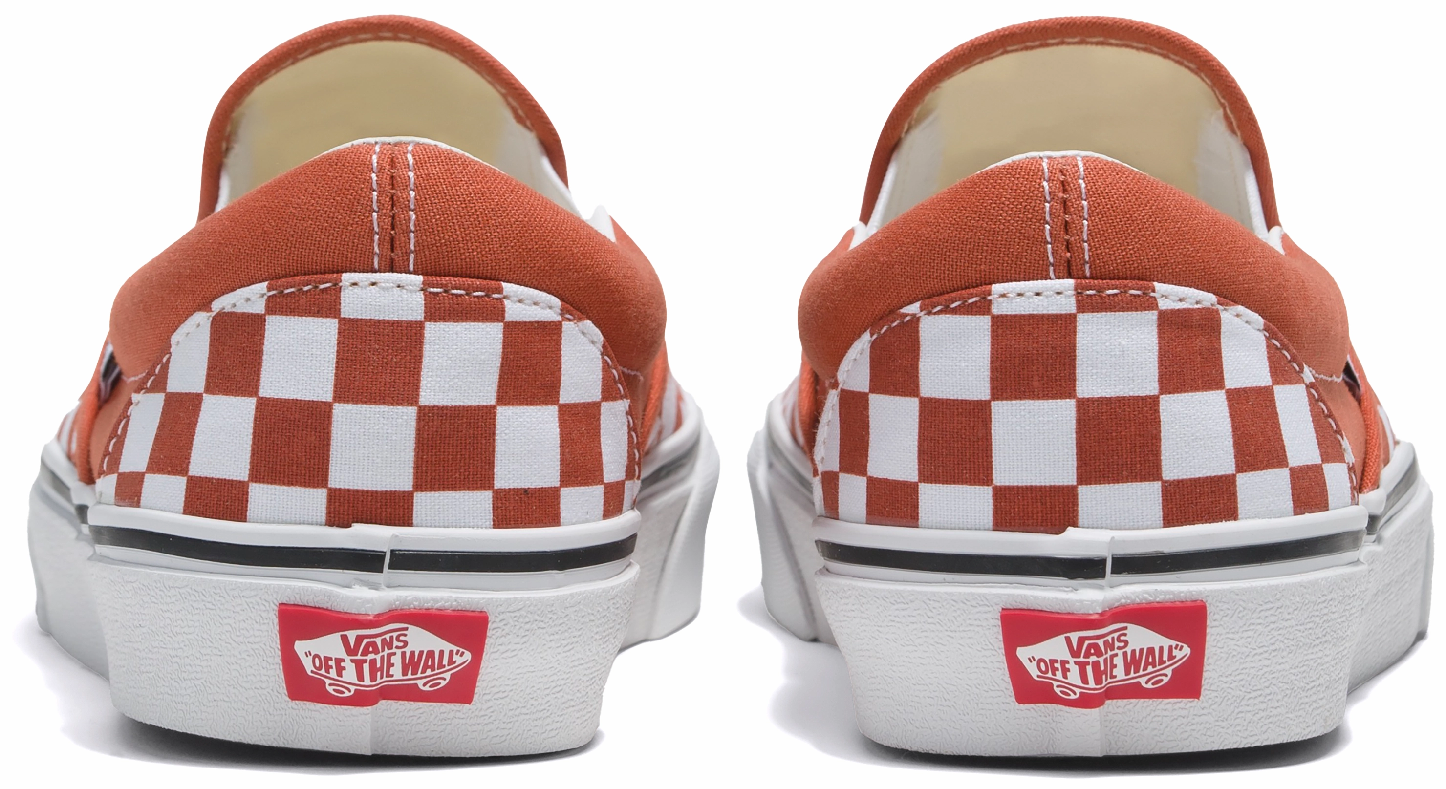Vans Classic Slip-On Checkerboard Burnt Ochre