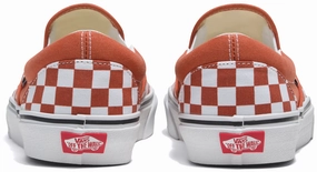 Vans Classic Slip-On Checkerboard Burnt Ochre