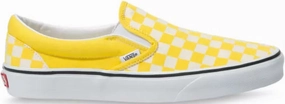 Vans Classic Slip-on Checkerboard Cyber Yellow