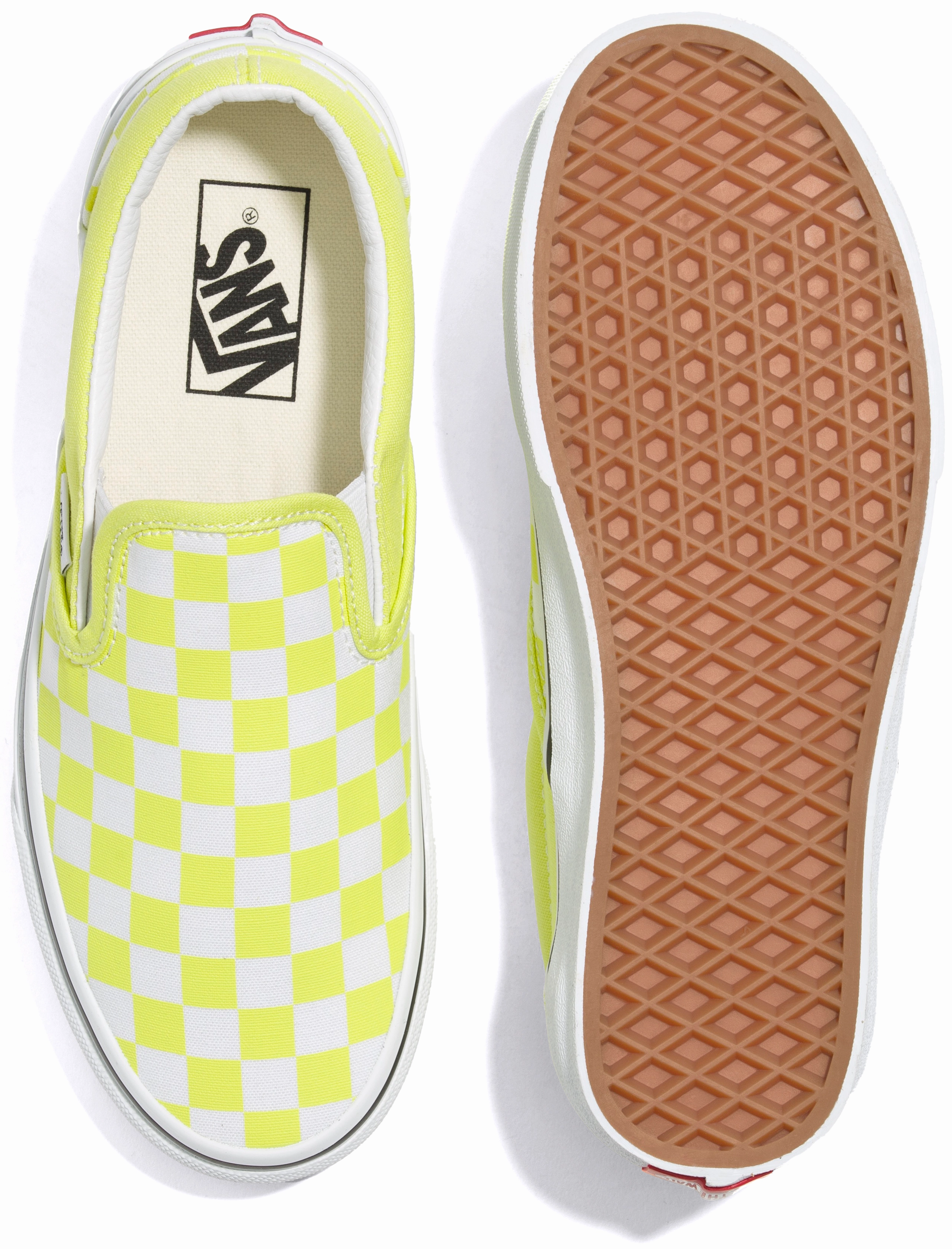 Vans Classic Slip-On Checkerboard Evening Primrose