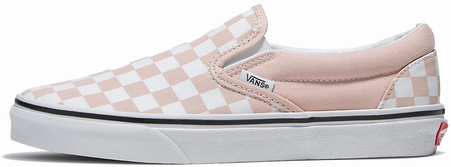 Vans Classic Slip-On Checkerboard Rose Smoke