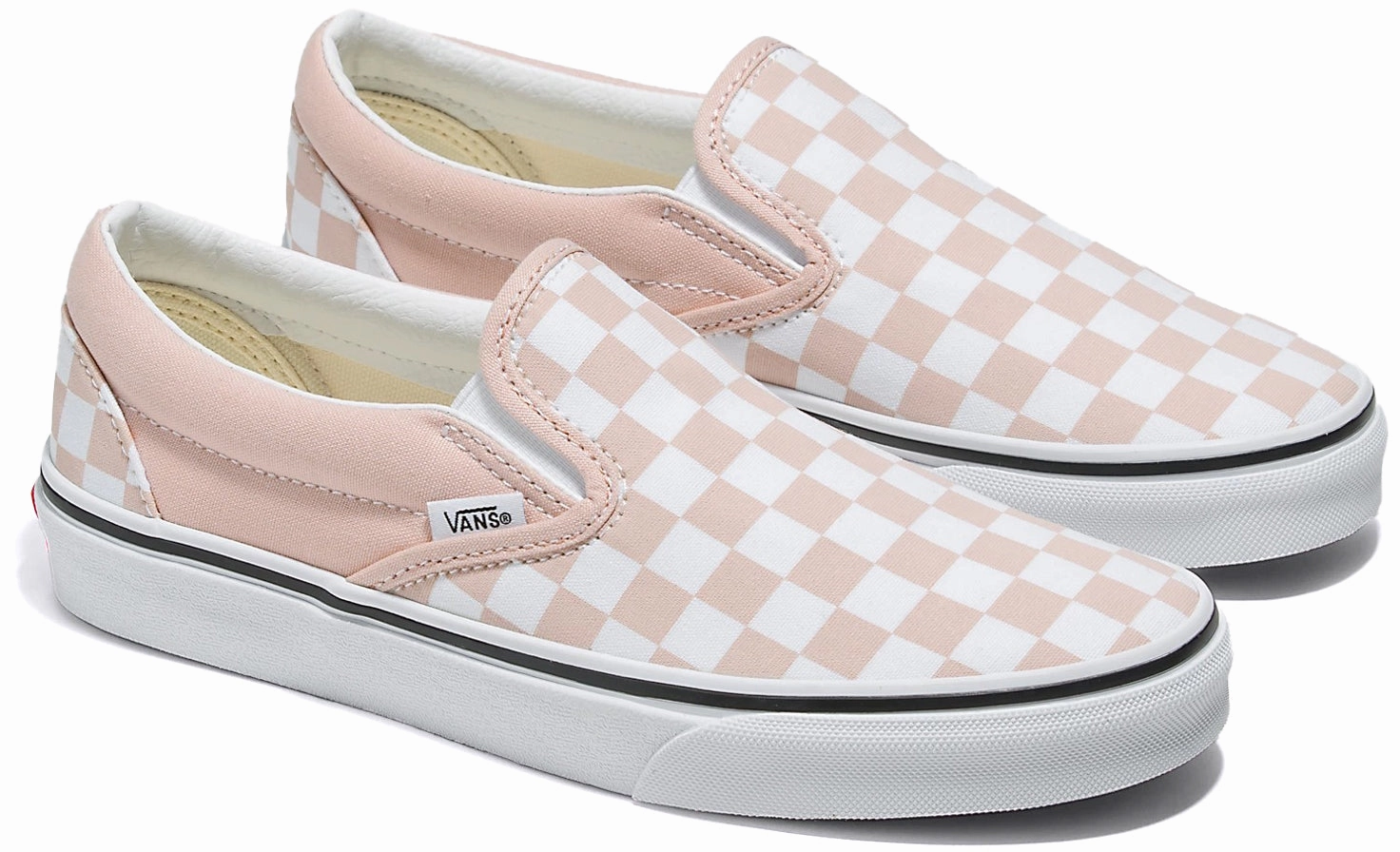 Vans Classic Slip-On Checkerboard Rose Smoke