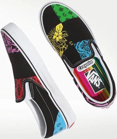 Vans Classic Slip-on DIY/ Trace Your Dreams