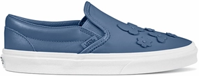 Vans Classic Slip-On Meadow Applique Moonlight Blue/True White