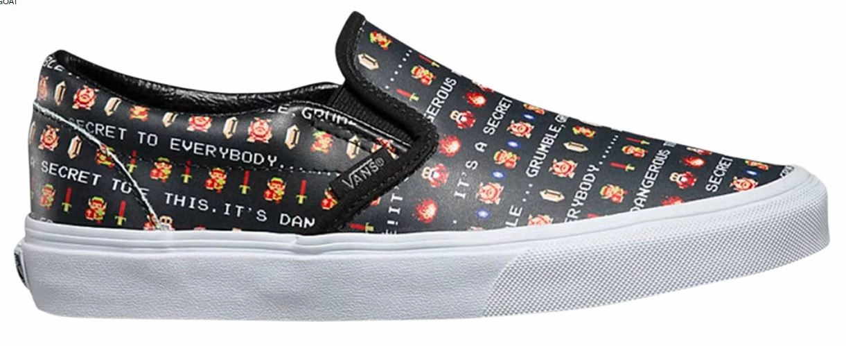 Vans Classic Slip-On Nintendo Zelda