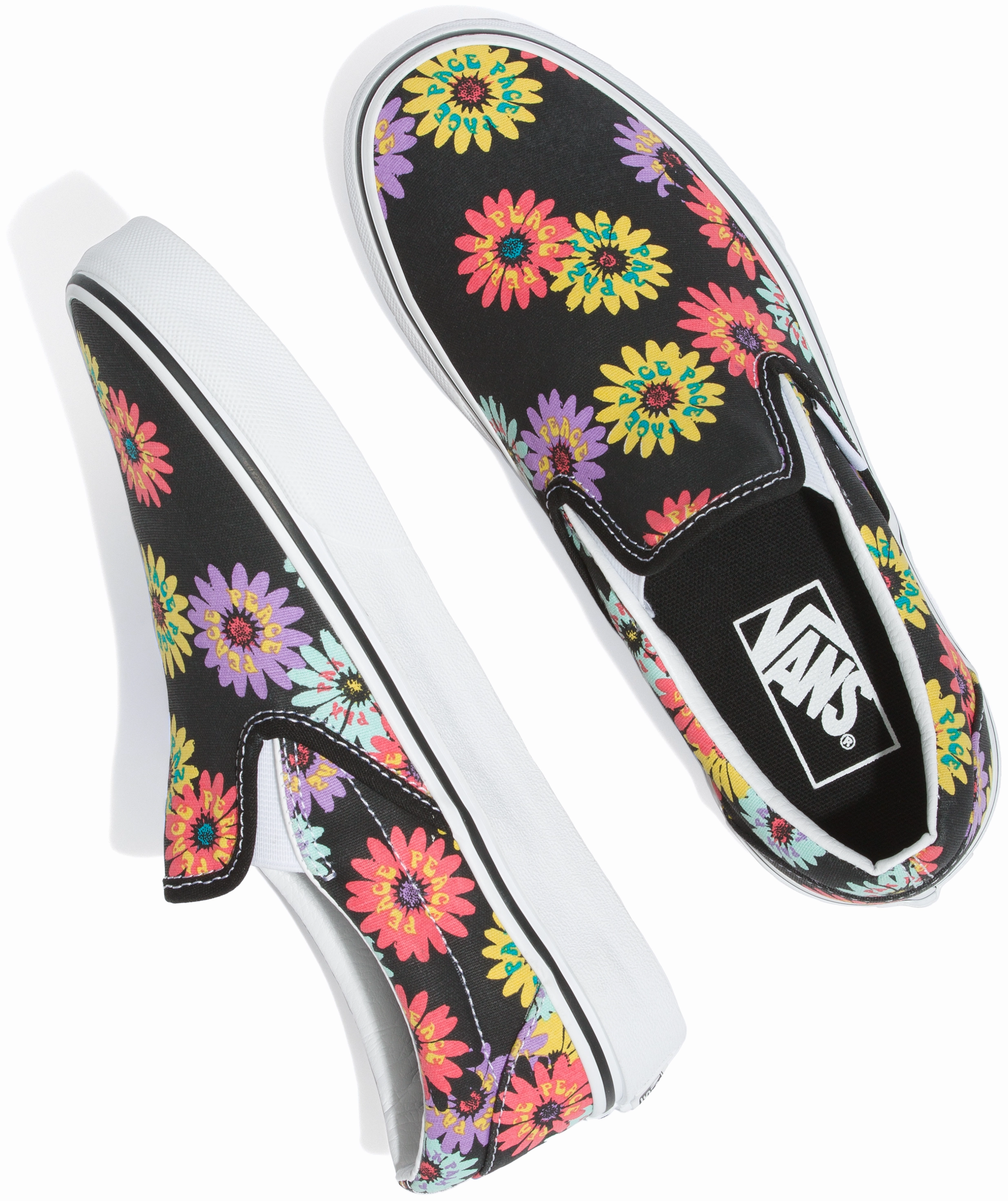Vans Classic Slip-On Peace Floral