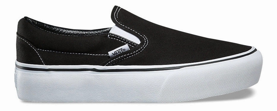 Vans Classic Slip-On Platform Black