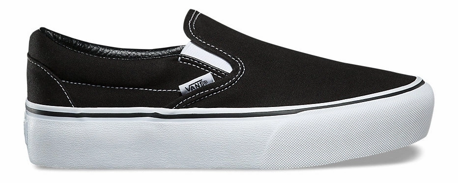 Vans Classic Slip-On Platform Black