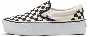 Vans Classic Slip-On Stackform Checkerboard Black/White