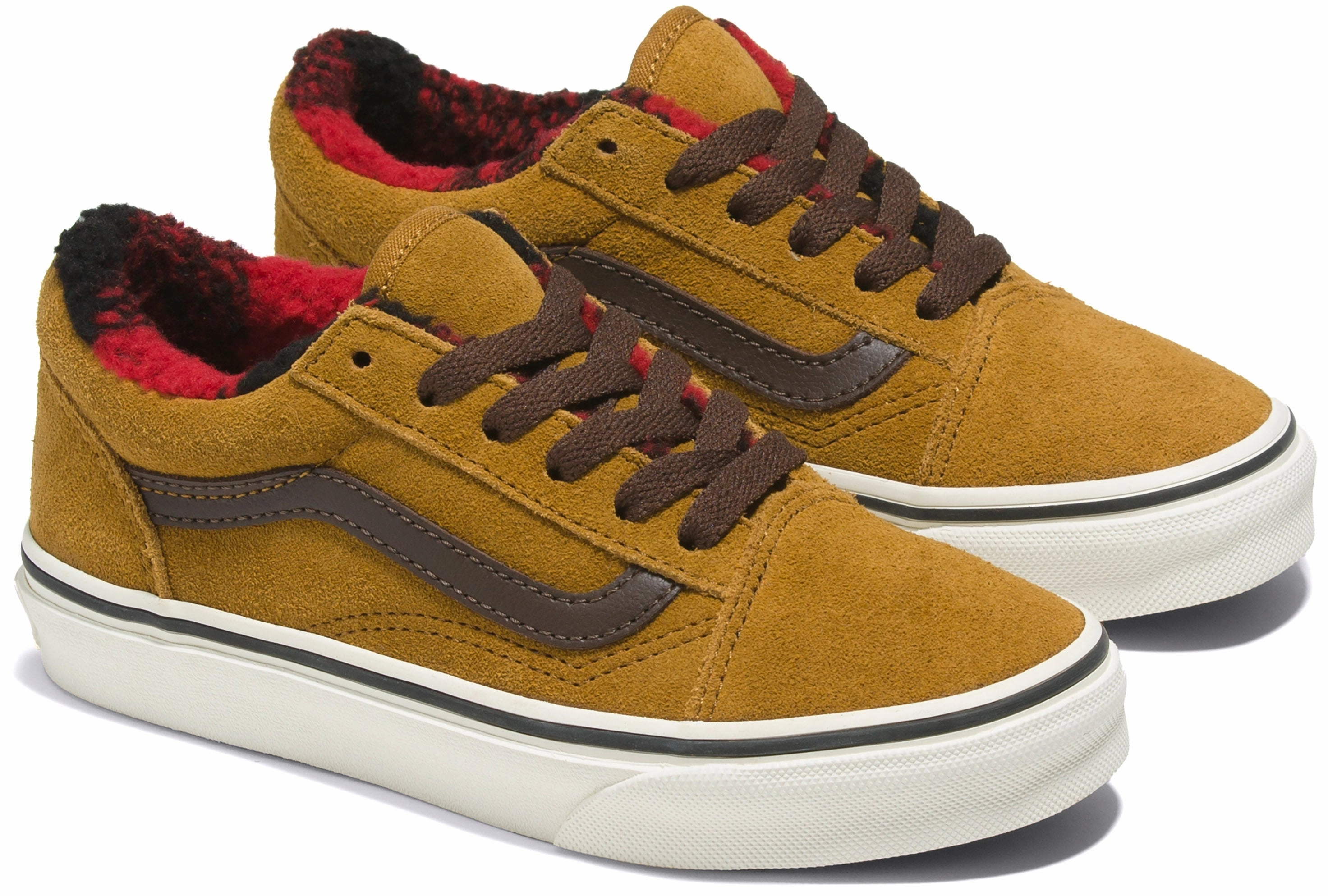 Vans Old Skool Cozy Hug Sherpa Golden Brown