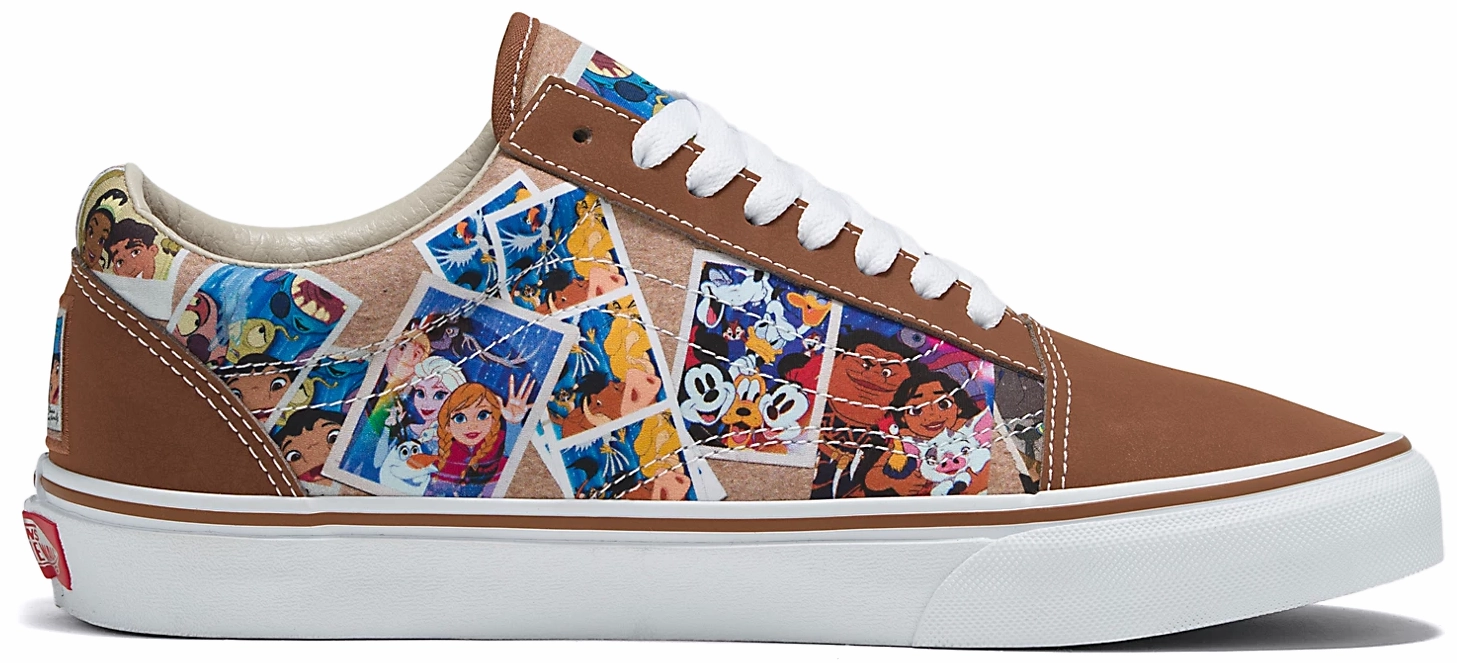 Vans Old Skool Disney 100 Scrapbook Multi