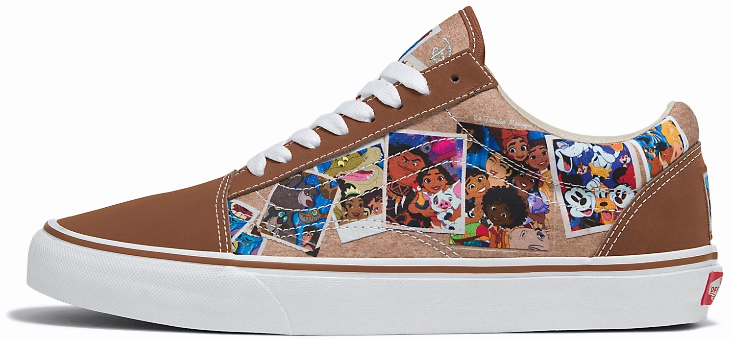 Vans Old Skool Disney 100 Scrapbook Multi
