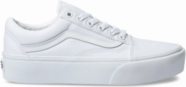 Vans Old Skool Platform Monochrome White