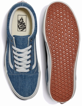 Vans Old Skool Threaded Denim Blue/White
