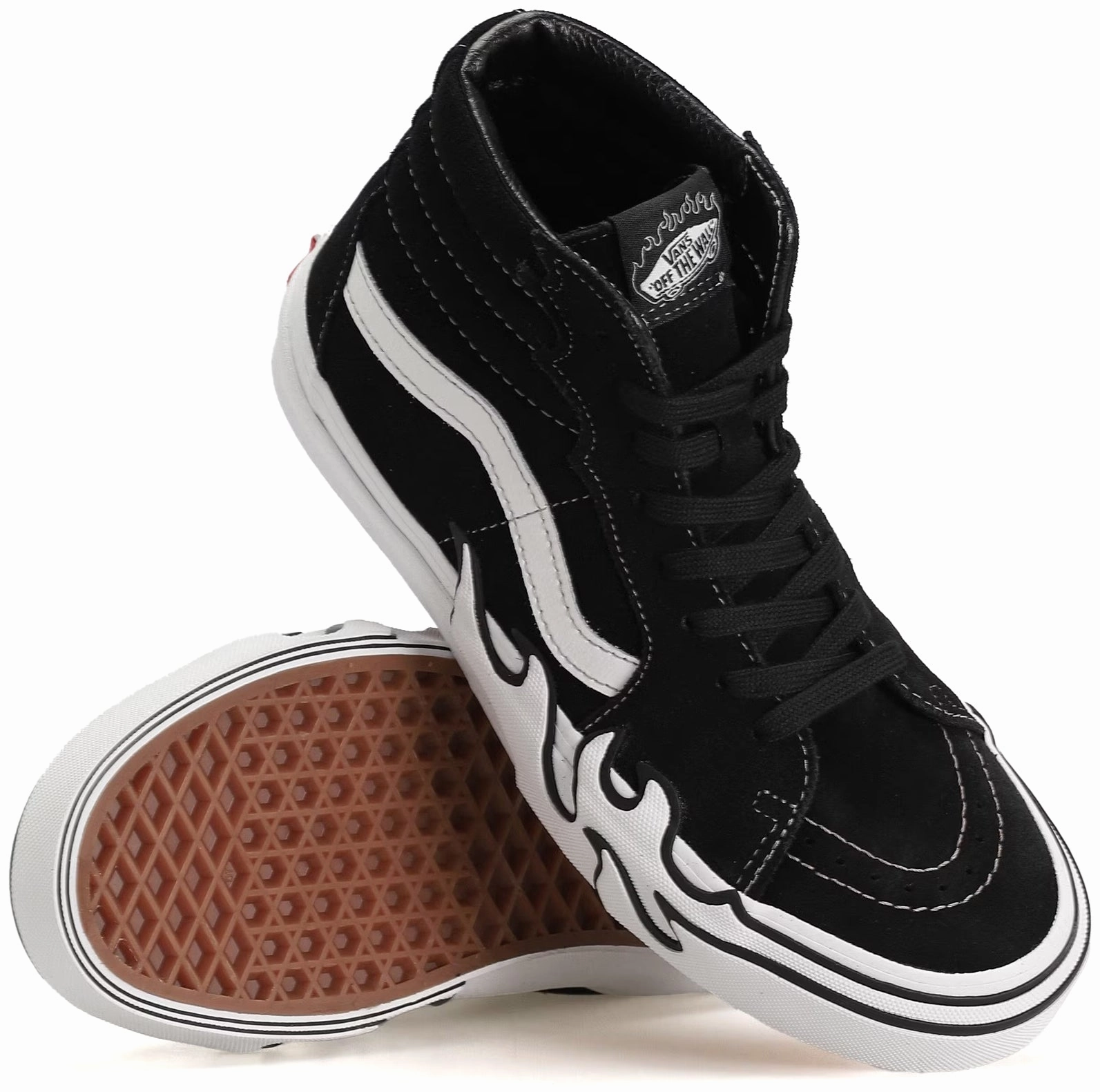 Vans Sk8-Hi Flame Black