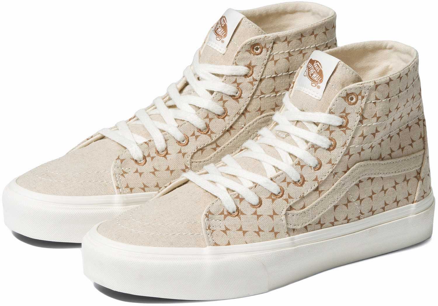 Vans Sk8-Hi Taper Eco Checkerboard Brown