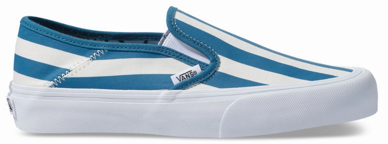 Vans Slip On SF (Vintage Rio) Stripes/Blue Sapphire