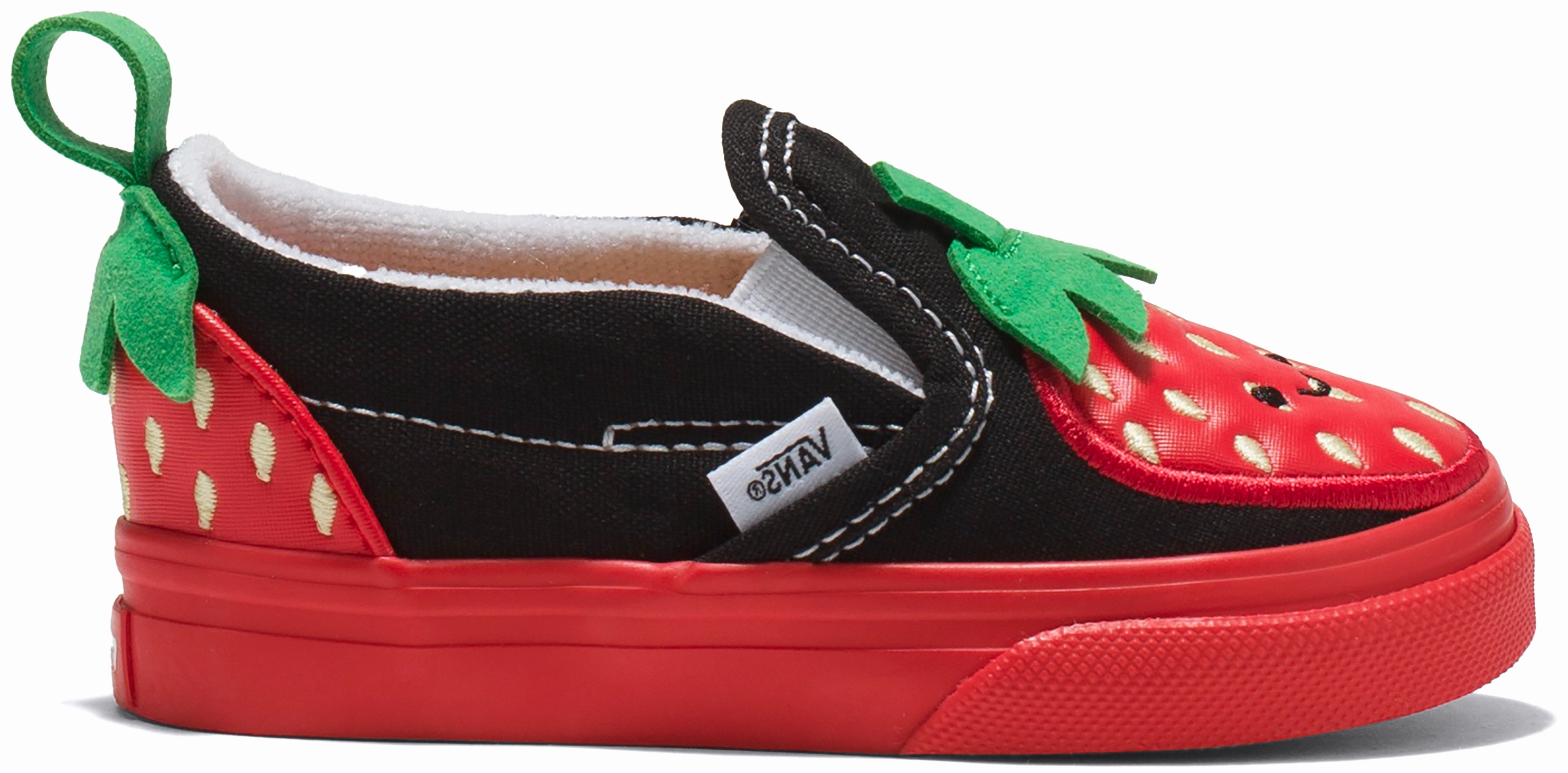 Vans Toddler Classic Slip-On Berry Red/Black