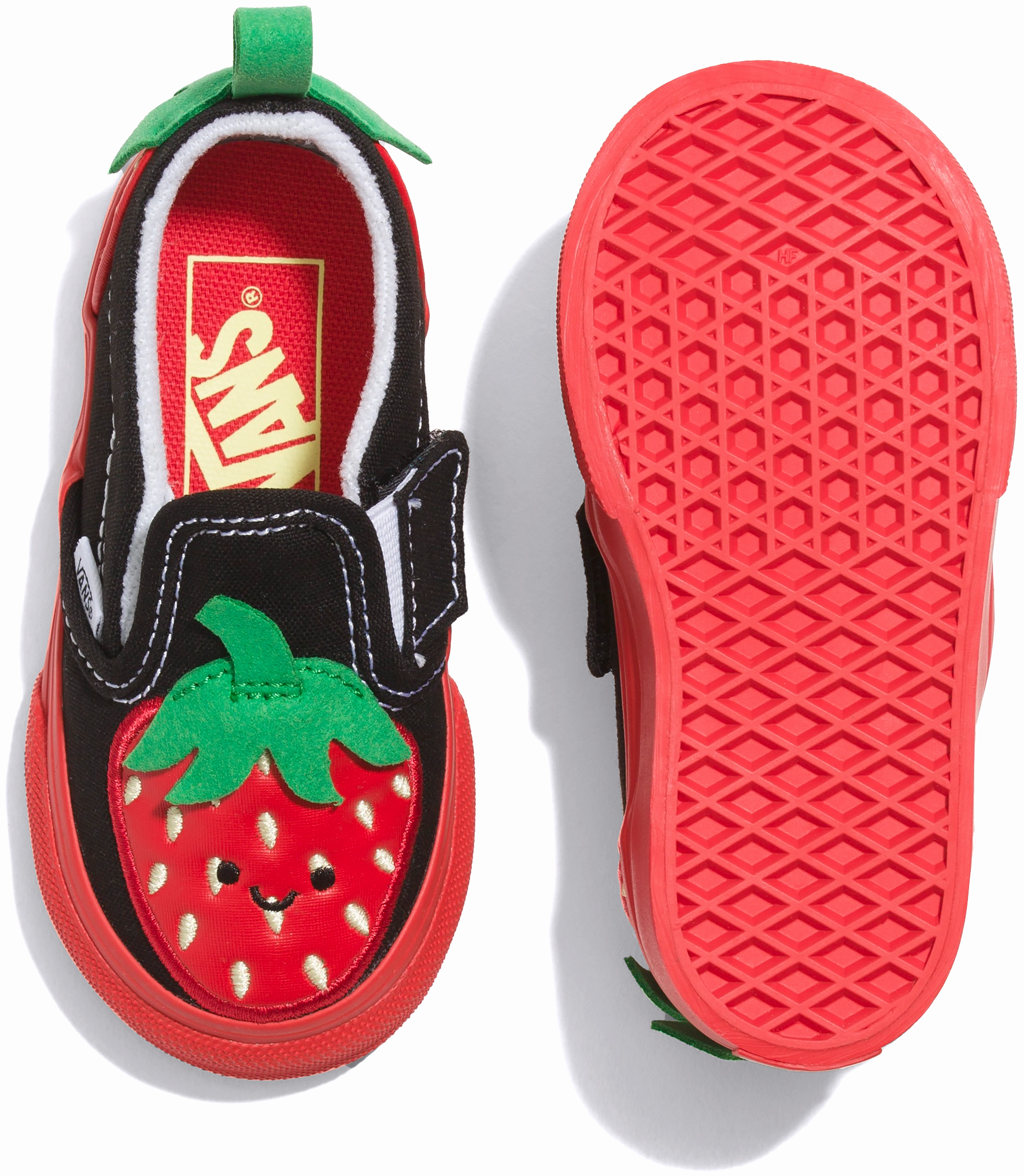 Vans Toddler Classic Slip-On Berry Red/Black