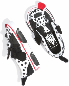 Vans Youth Dog Slip Dalmation Black/White