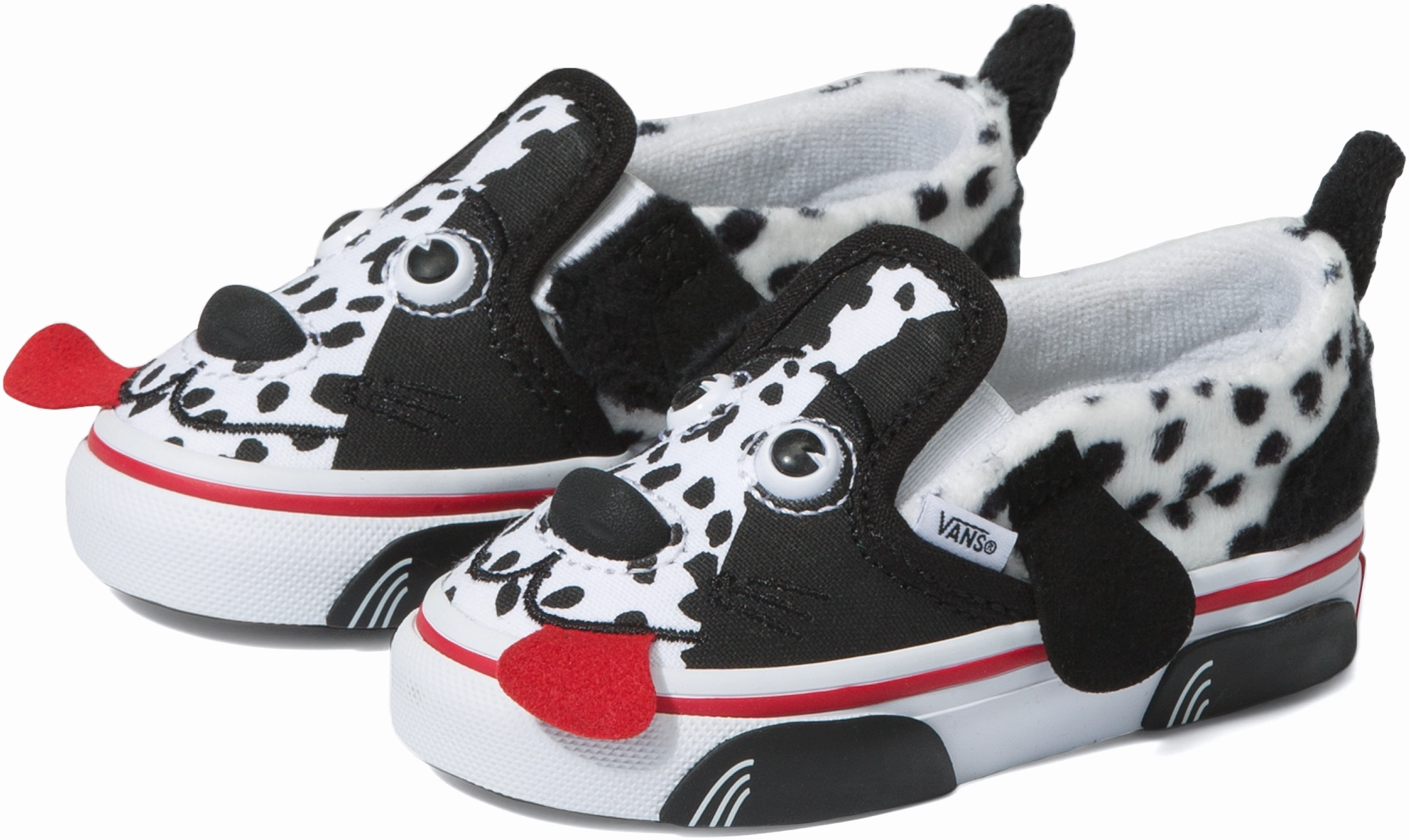 Vans Youth Dog Slip Dalmation Black/White