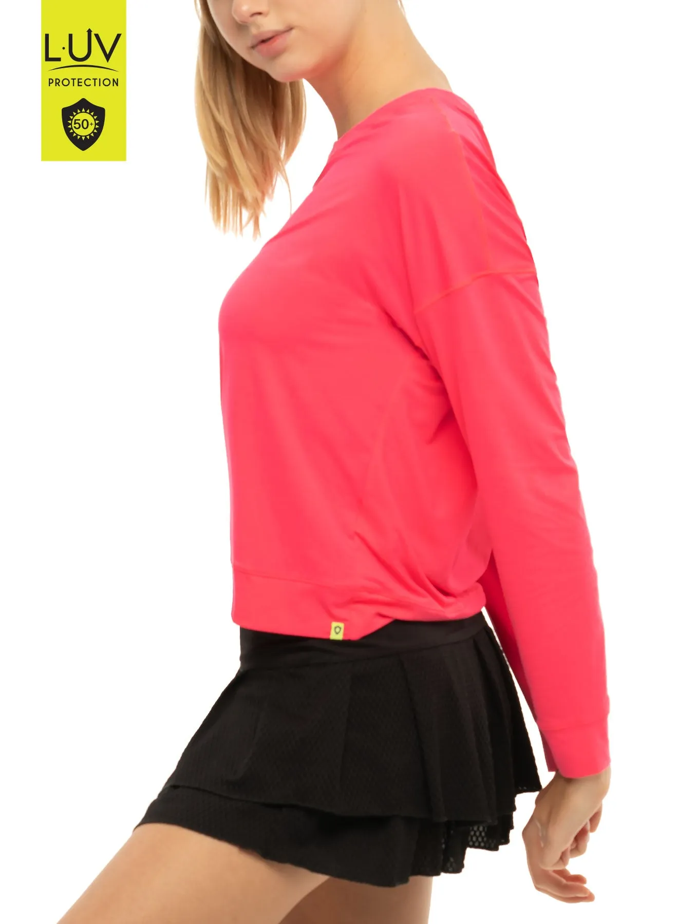 Ribbed Trim Hype Long Sleeve