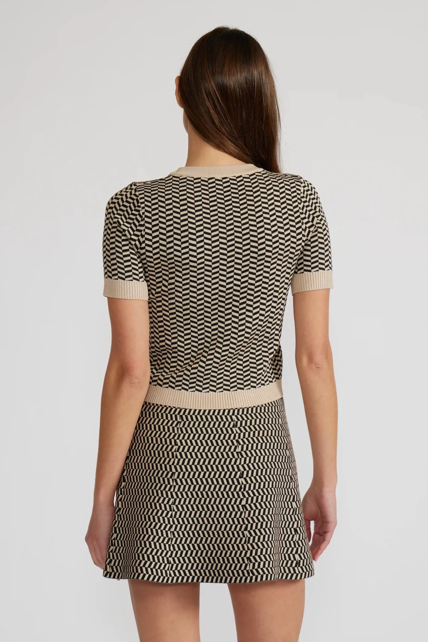 Classic Comfort WARREN PIP KNIT SKIRT