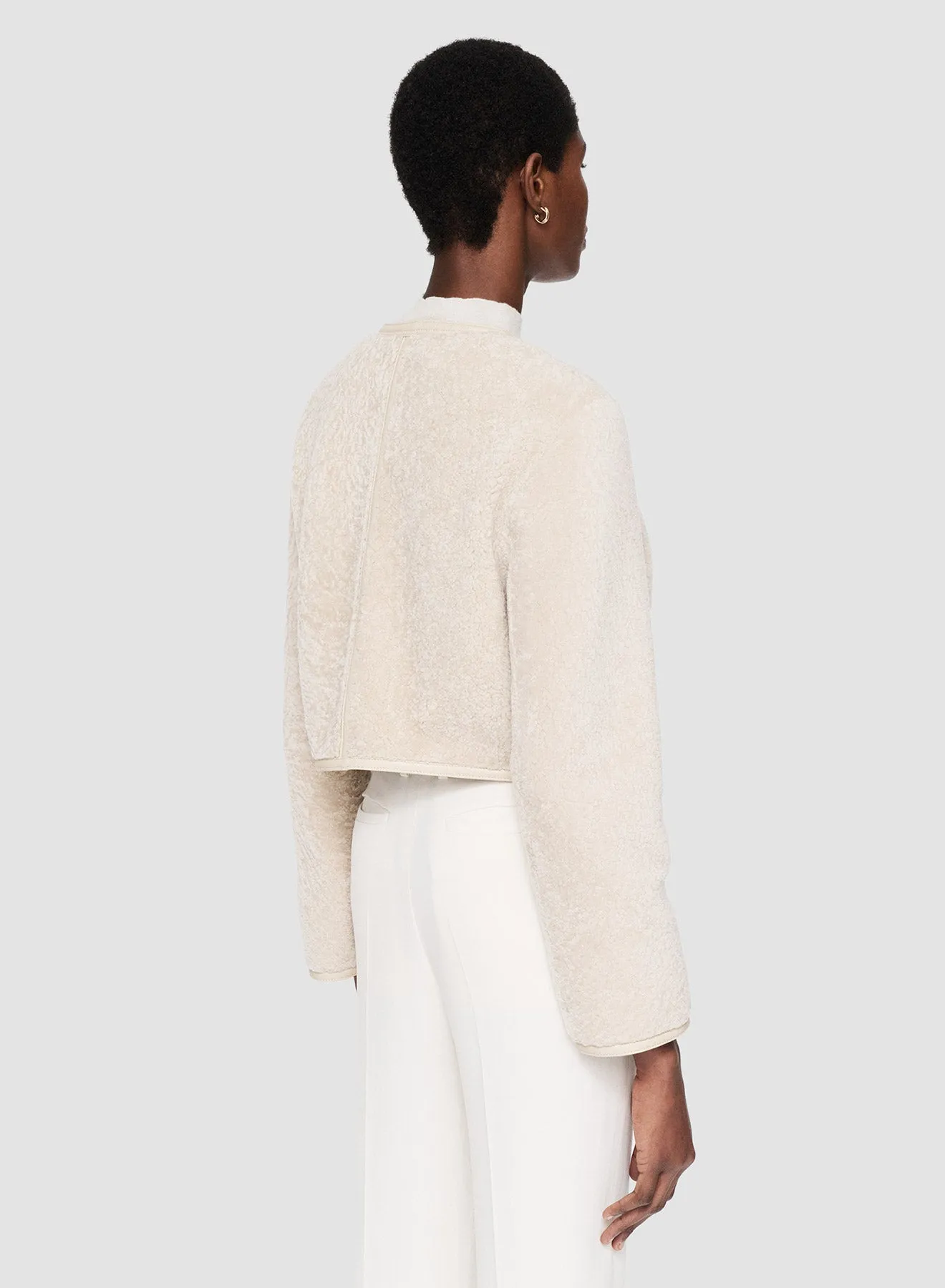 Maurice Embossed Shearling Jacket Picture