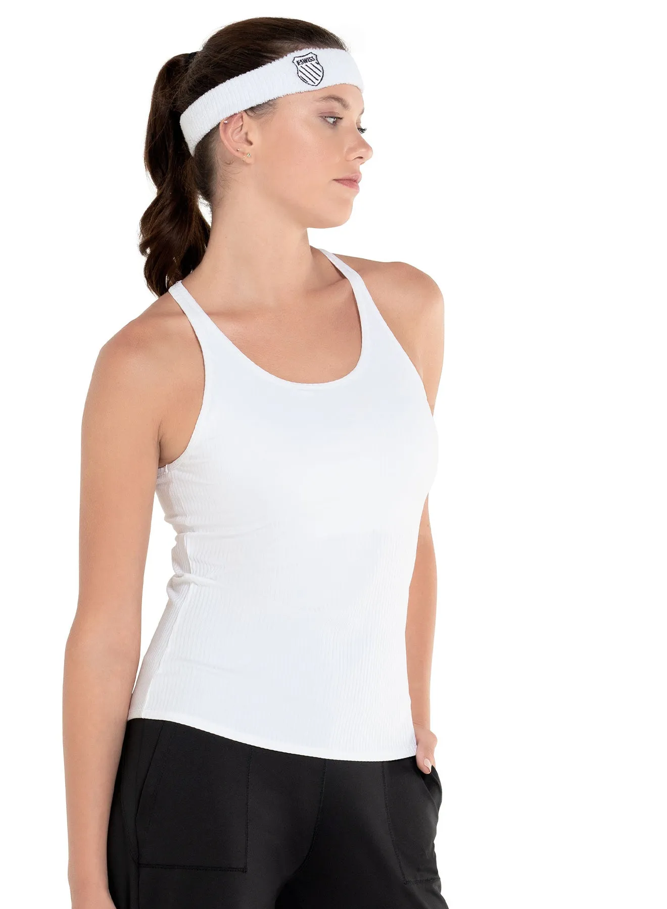 Rib Tank Tailored Silhouette
