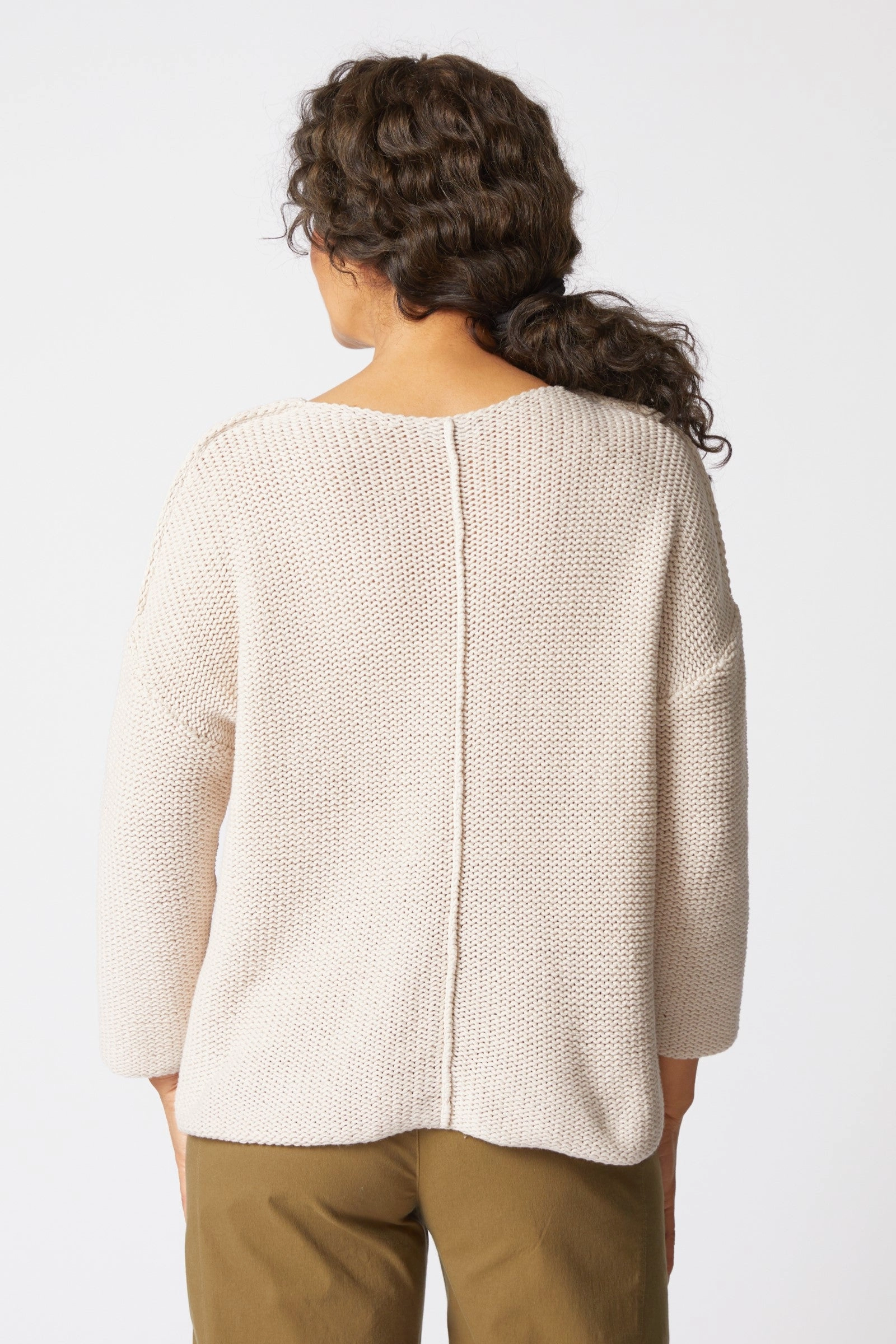 NonRestrictiveCut Habitat Fireside Cafe Pullover in Dove