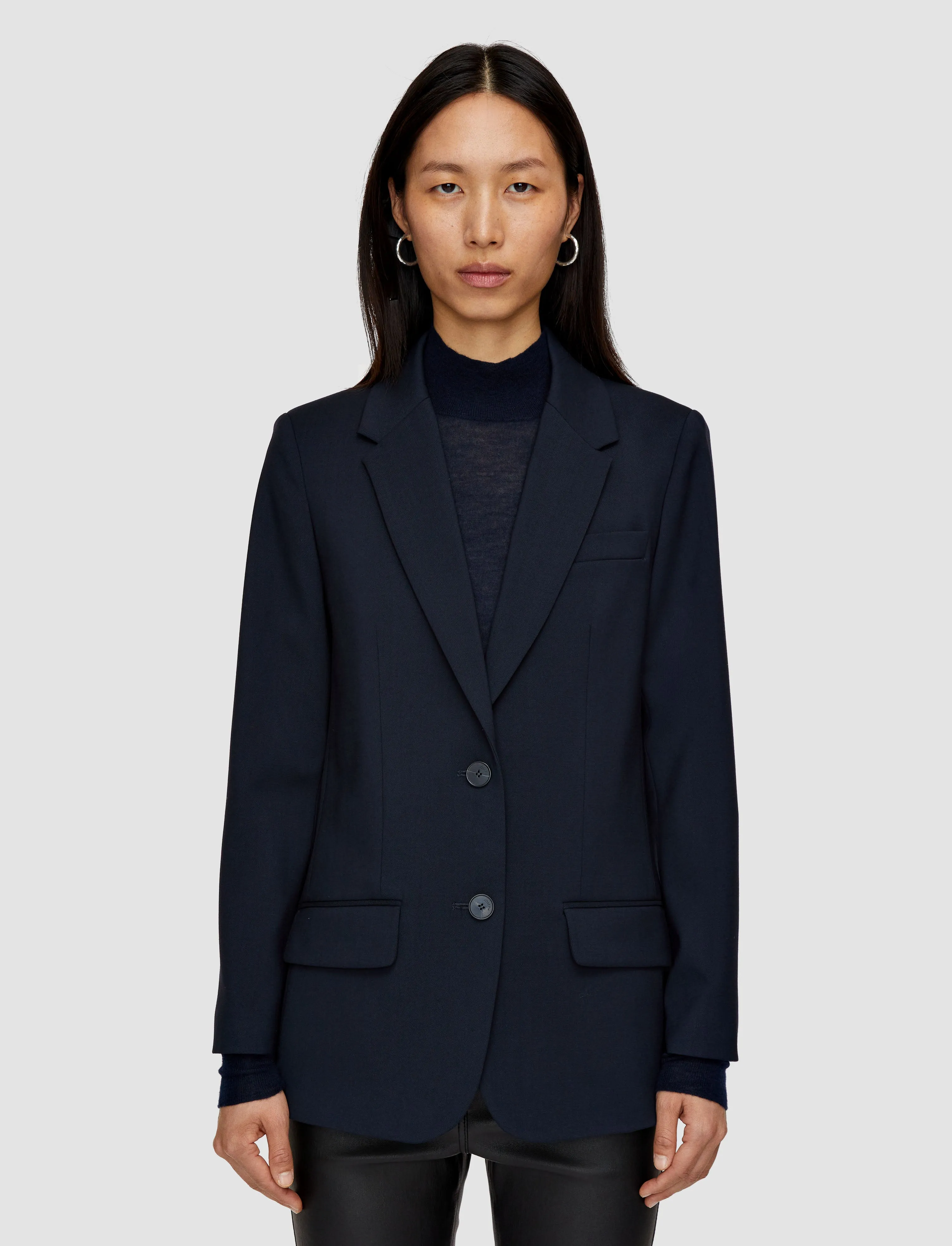 Tailoring Wool Stretch Jackie Jacket Fresh Function Hope