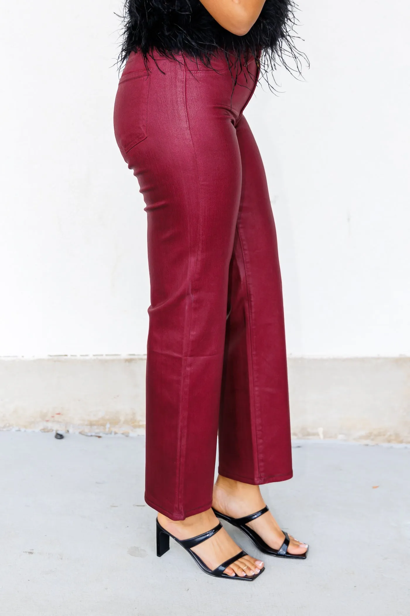 EVIE COATED JEANS Softened Lining Multi Layer Knee Reinforcement