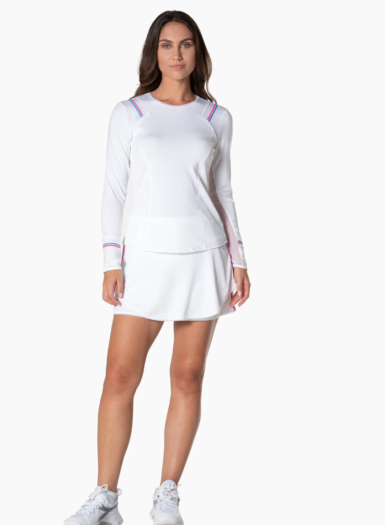 Breathable Linen Blend Winning Streak Long Sleeve