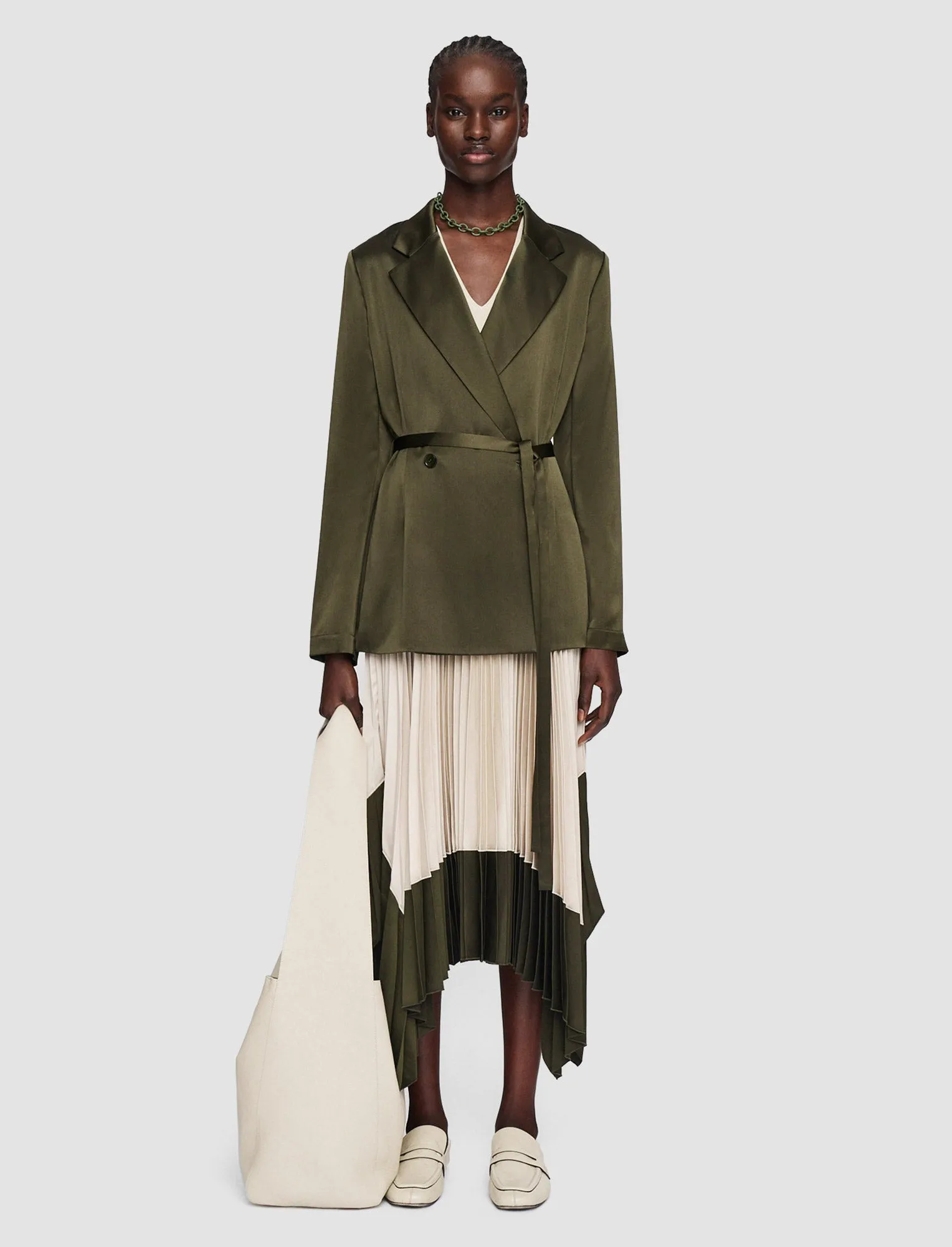 Cozy Design mountain scene Joubert Silk Satin Jacket