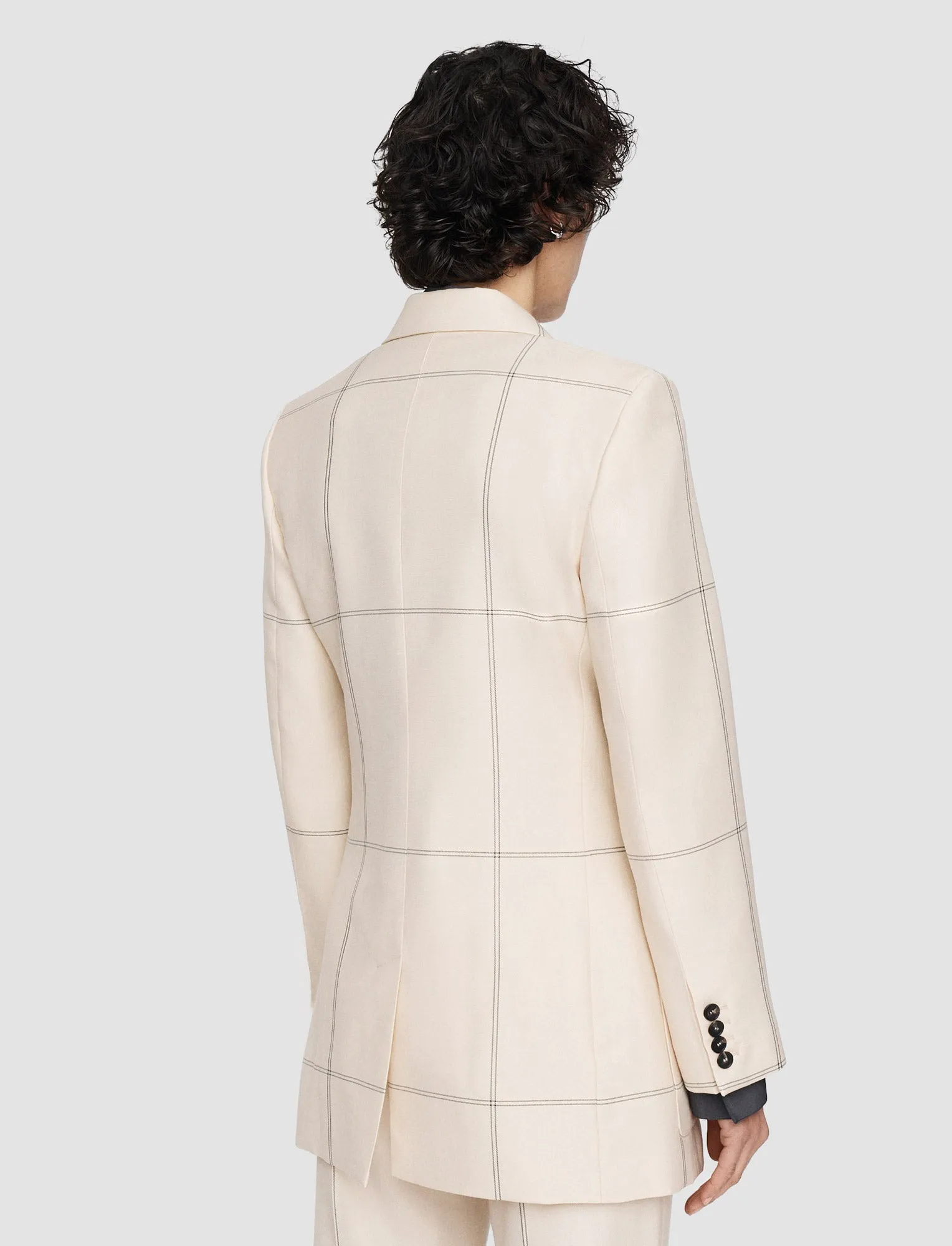 Wool Tartan Leandre Jacket Enjoy Reunion