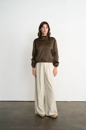 Low Profile Waistband Integration Casual Fit CHARLI SNAP-FRONT JACKET