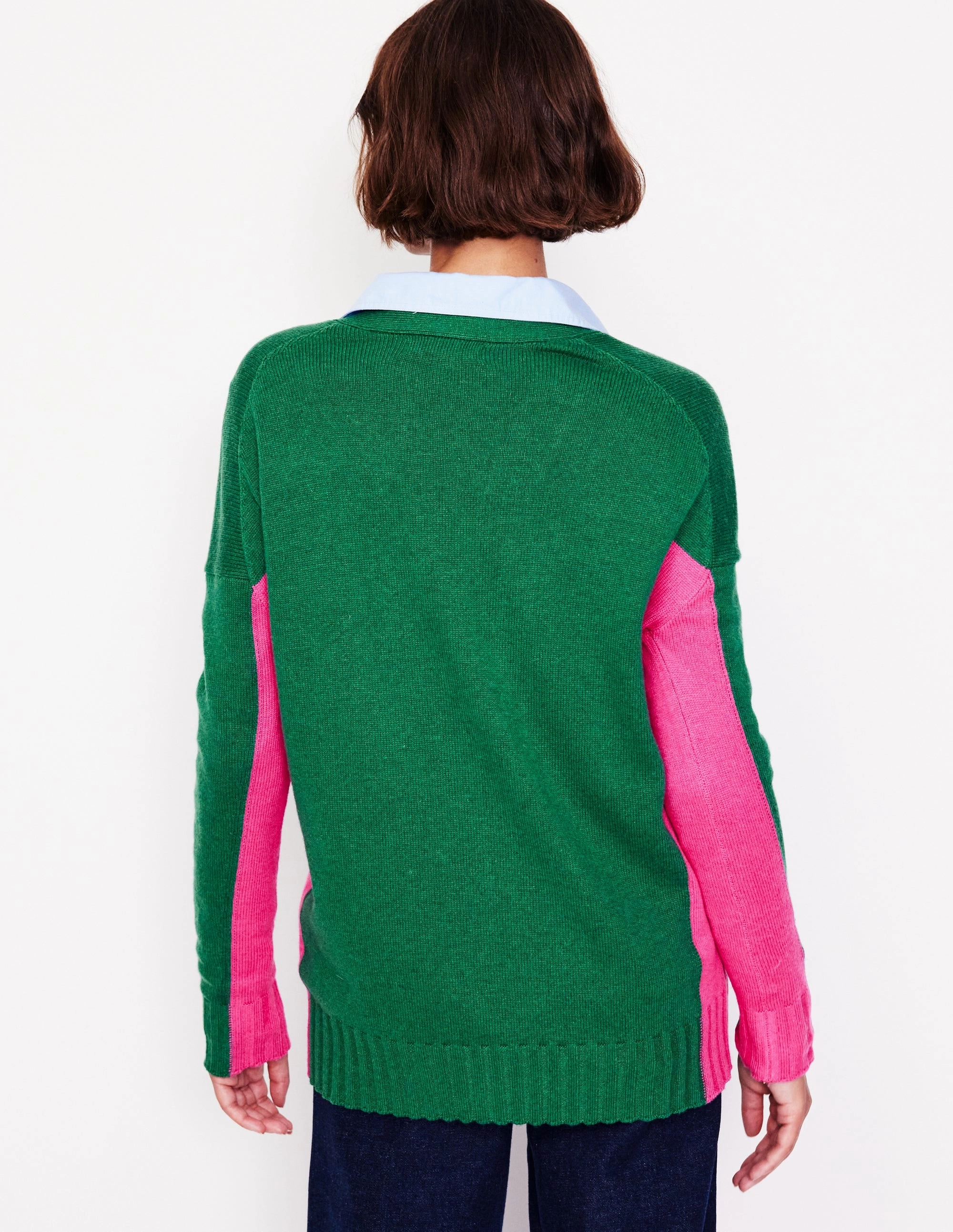 Fall Ready Zia Longline V-Neck Cardigan-Pine Green